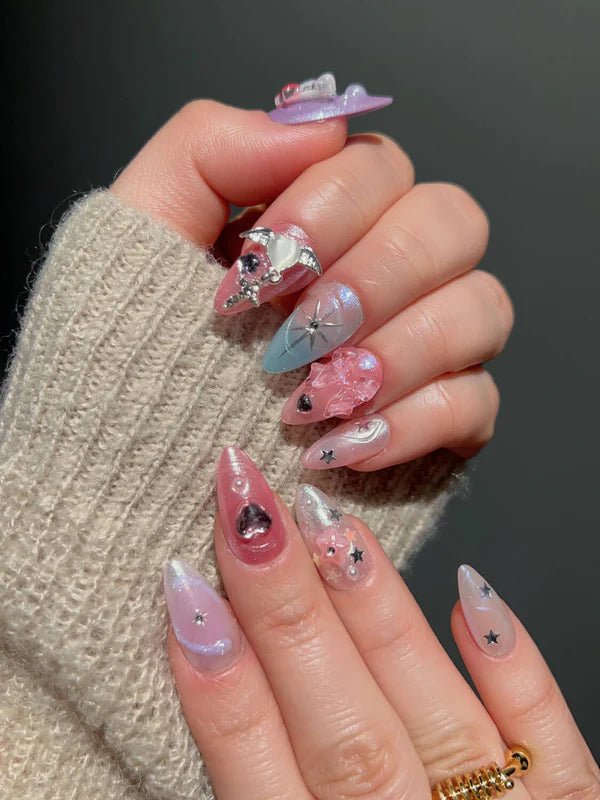 15 Fake Nails Ombre Design Ideas - Joyeenails