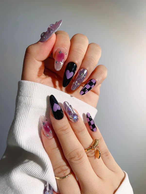 The 10 Most Stunning Purple Press-On Nails - Joyeenails