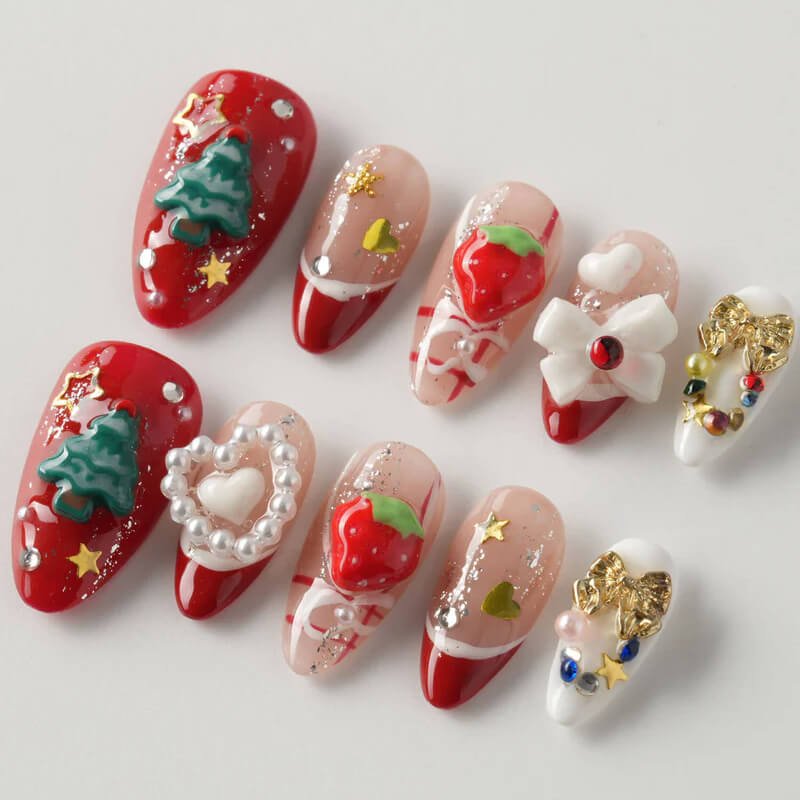 Winter Press On Nails - Joyeenails