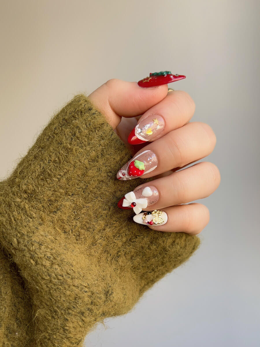 Red Nails Gifted