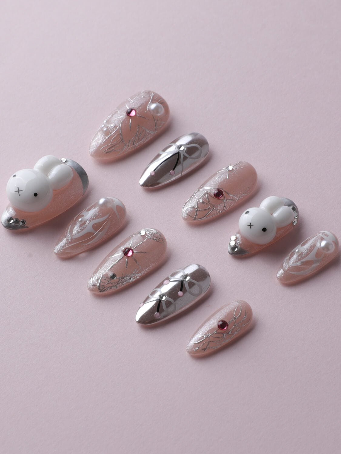 Miffy YOLO - Riley C (Co - Creator) 🔮 - Joyeenails - AN061 - XS / Short Almond