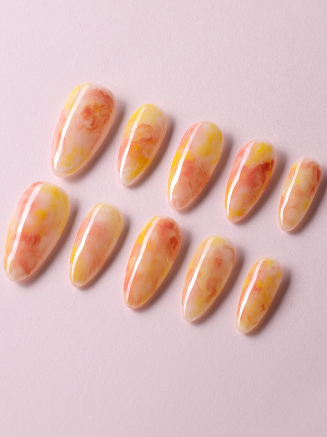 Peach Fuzz Color of the year 2024 - Joyeenails - SA053 - S / Medium Almond