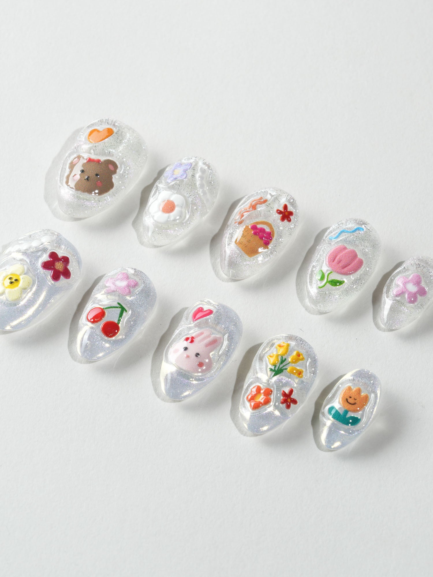 Squishy Pop - Joyeenails - AN065 - XS / Extra Short Almond