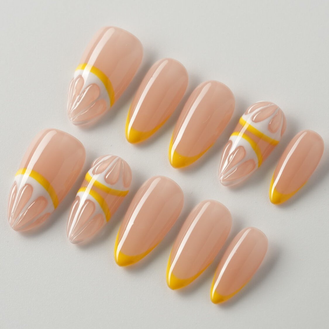 Lemon8❤️ - Joyeenails - CU004 - XS / Short Almond