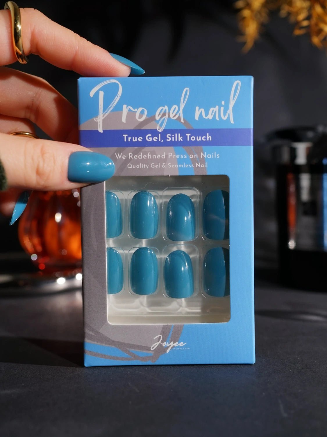 Joyee 90s Denim Blue Press on | Pro Gel Nails - Joyeenails - PGN0003 - Default Title