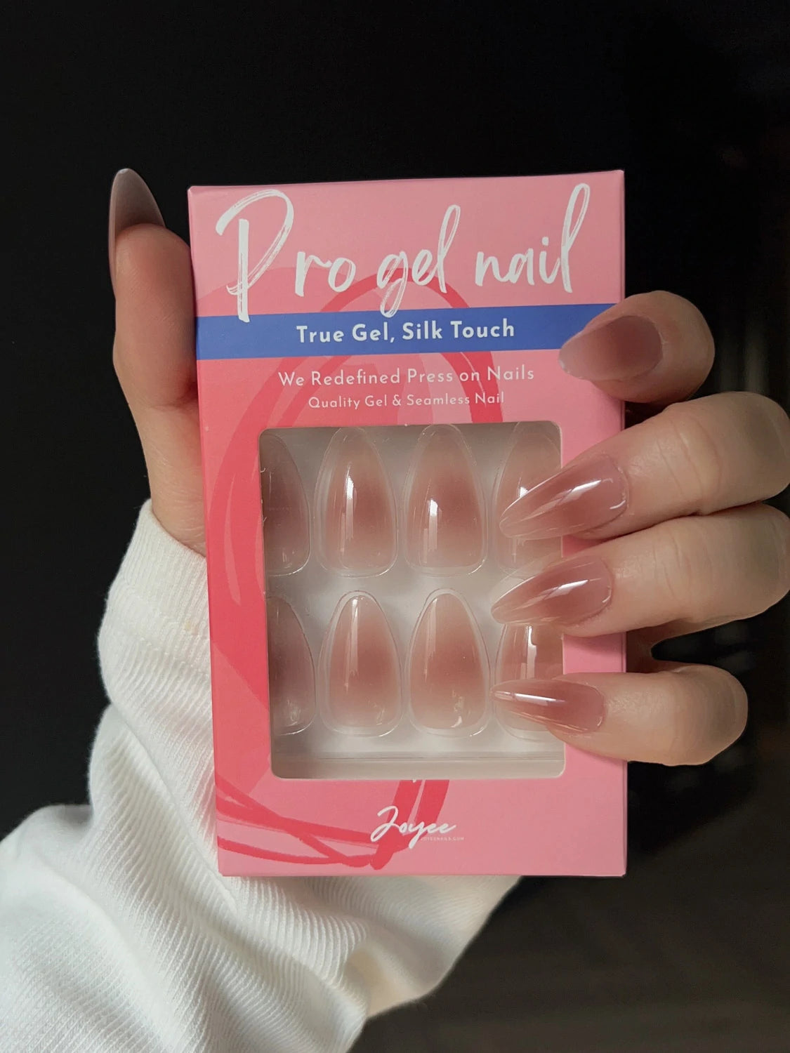 Joyee Blush Peach Press on | Pro Gel Nails