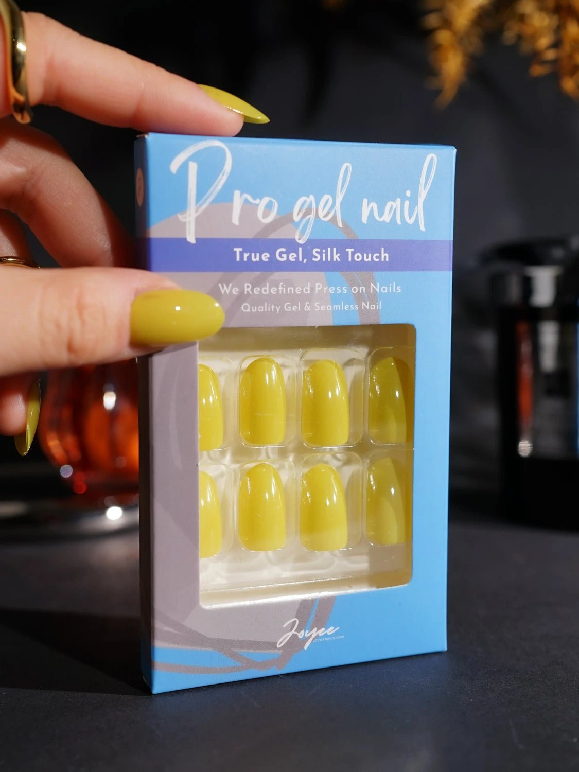 Joyee Ginger Yellow Press on | Pro Gel Nails - Joyeenails - PGN0004 - Default Title