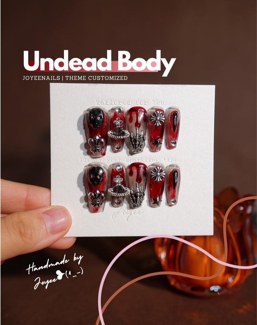 Undead Body - Joyeenails - HW008 - XS / Medium Coffin