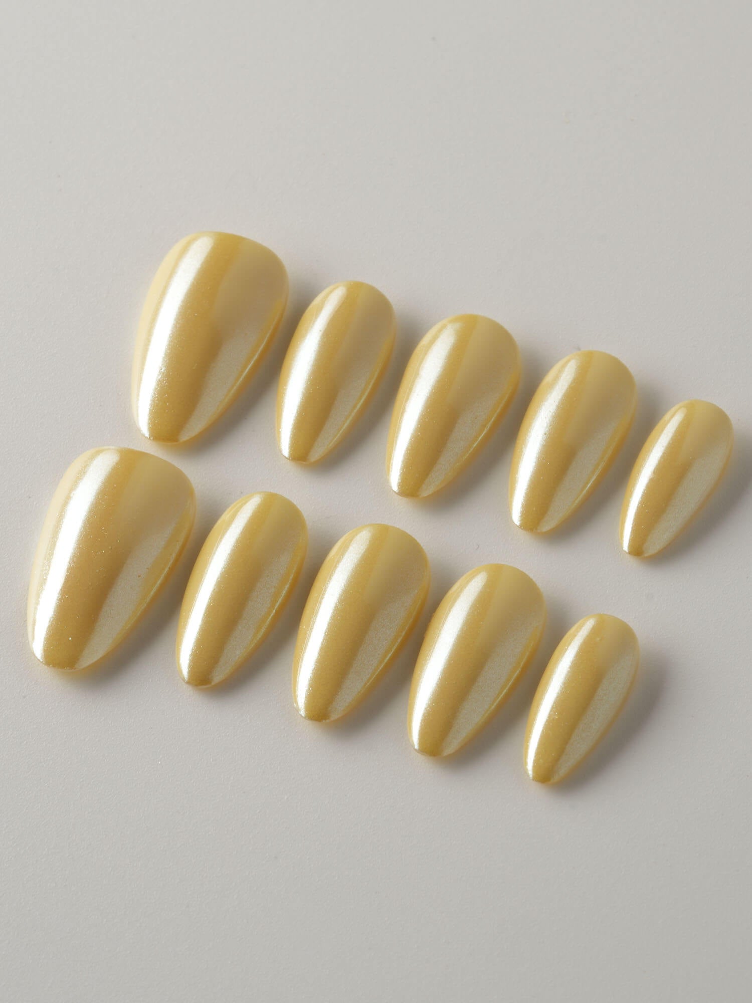 Bright Yellow - Joyeenails - CH005 - XS / Short Almond