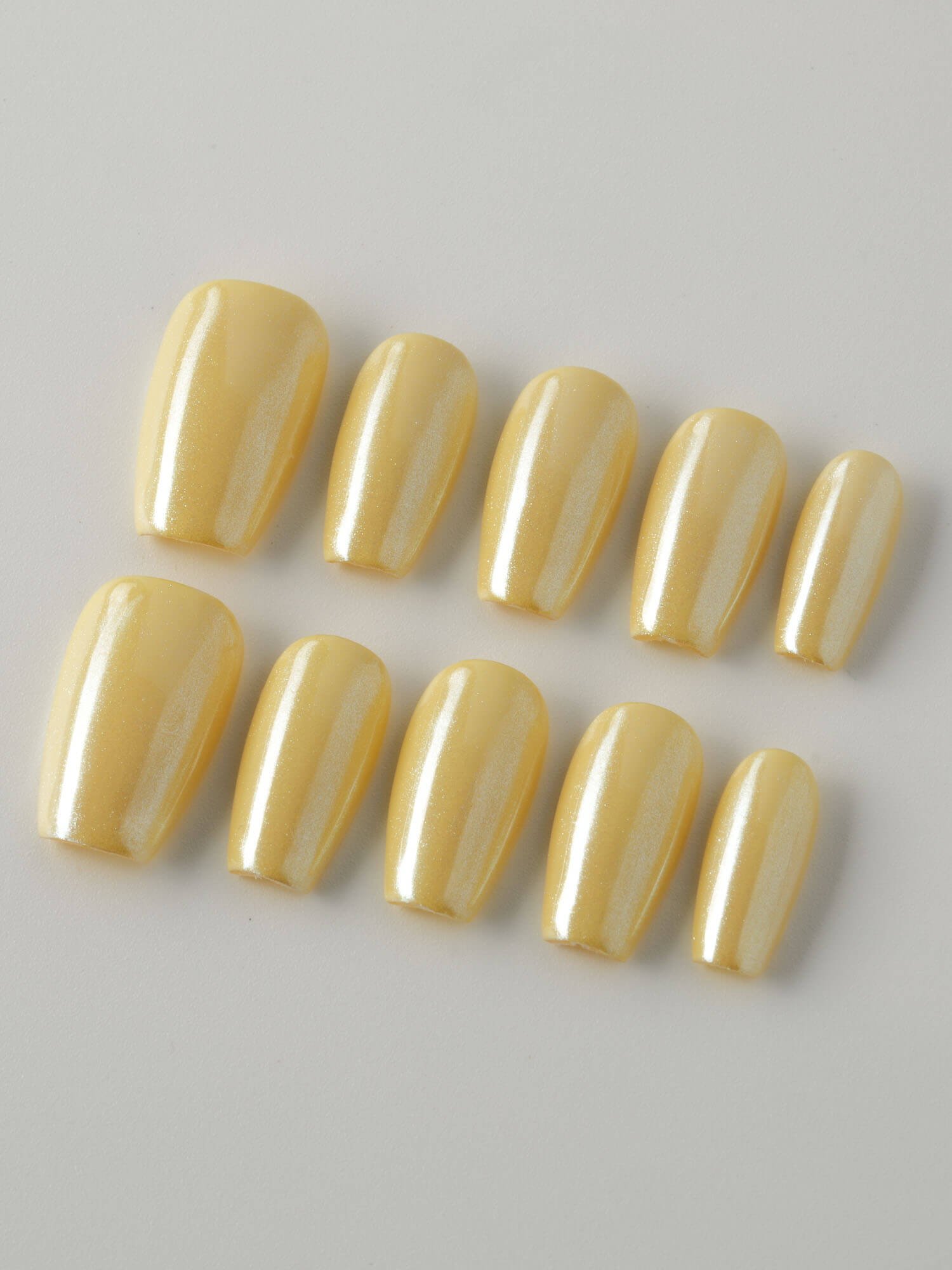 Bright Yellow - Joyeenails - CH005 - XS / Short Coffin