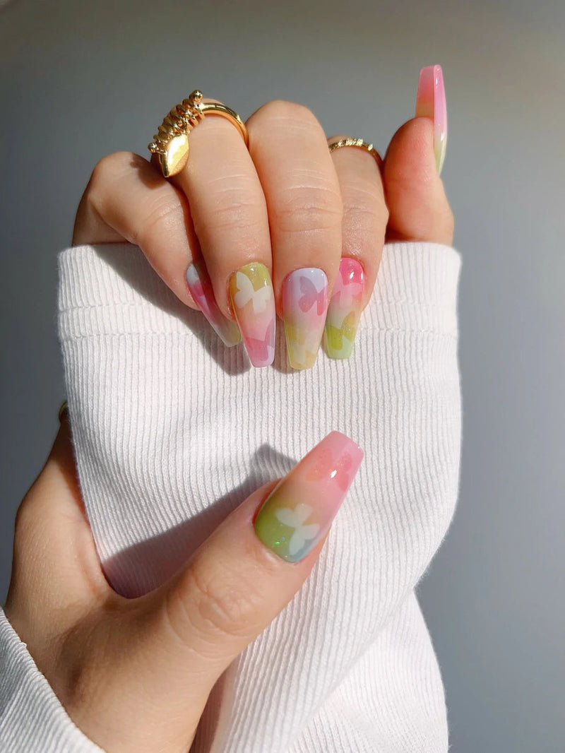 The Top 10 Acrylic Nails with Butterfly Design