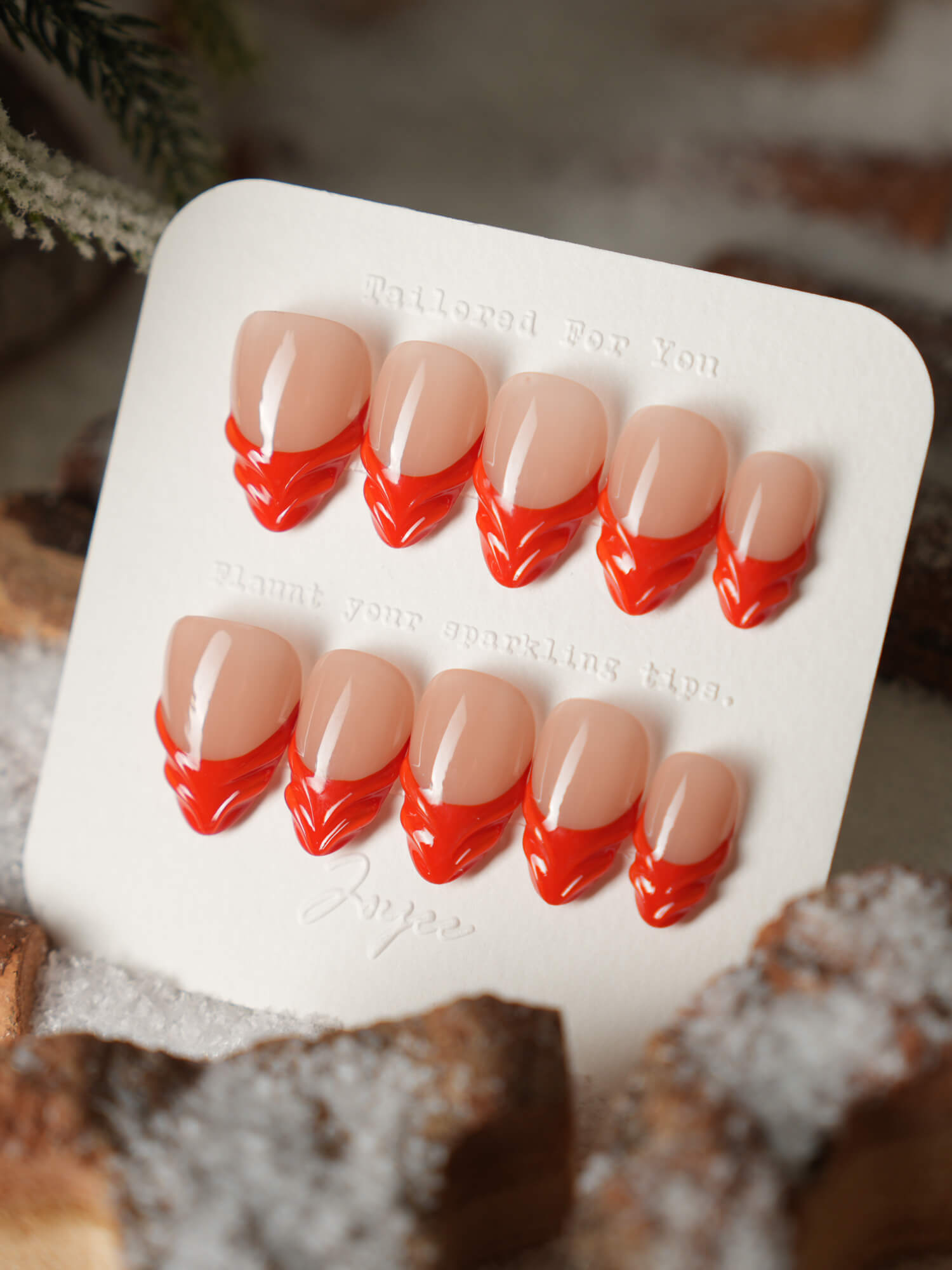 Cajun Shrimp 3D - Joyeenails - FT020 - XS / Extra Short Almond