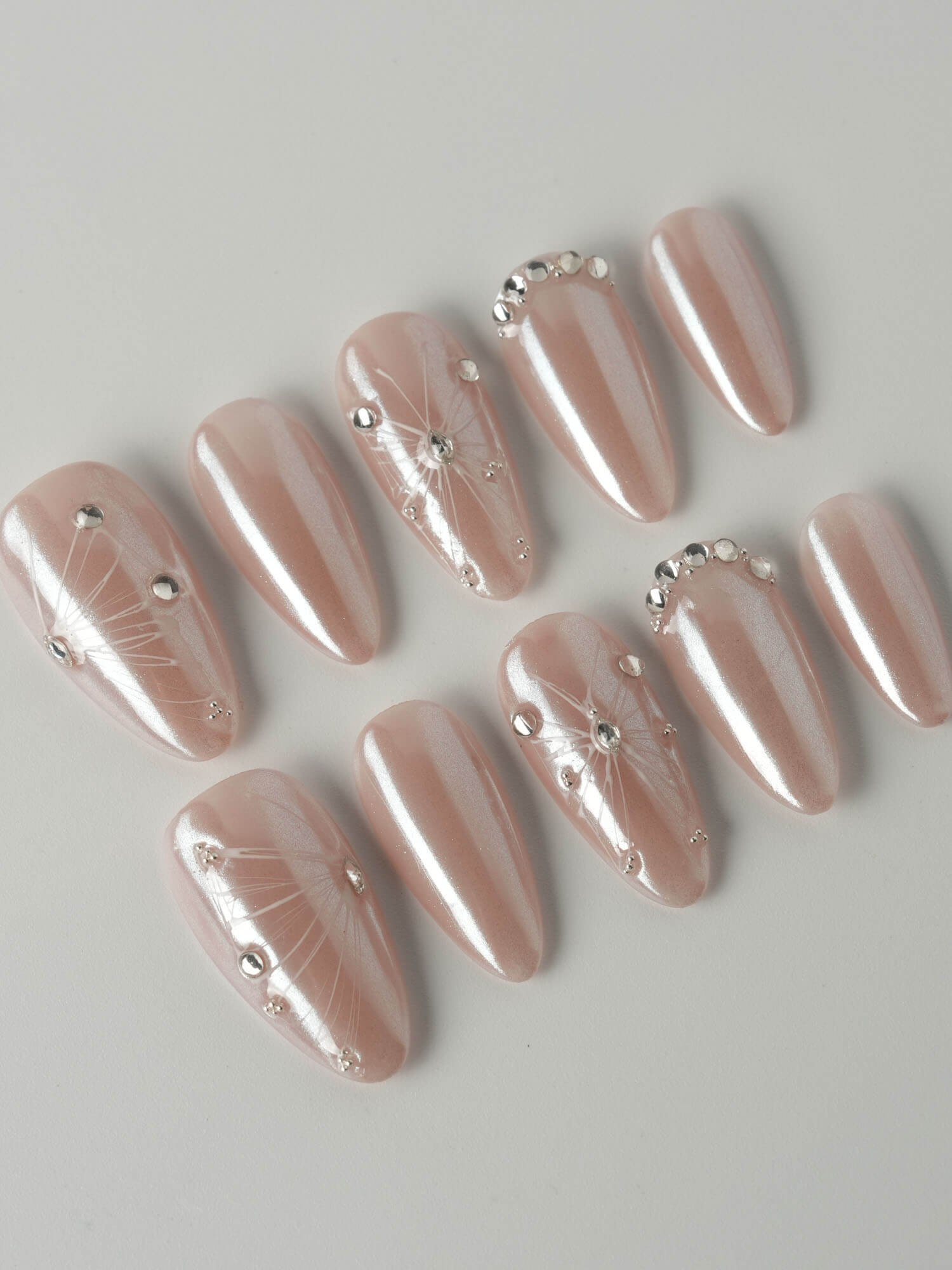 Chrome Wings - Joyeenails - SA060 - XS / Medium Almond