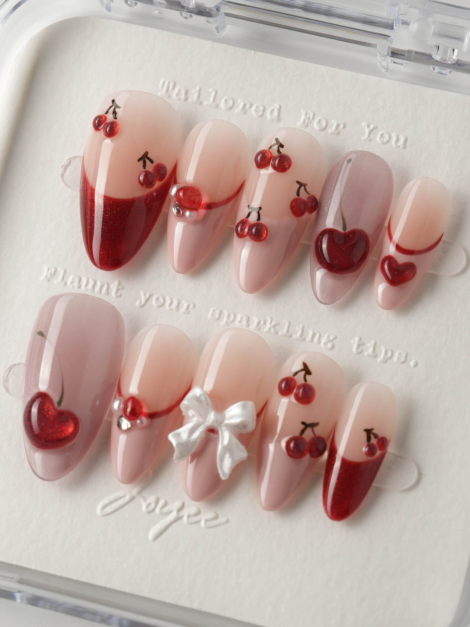 Crystal Cherry - Joyeenails - XM029