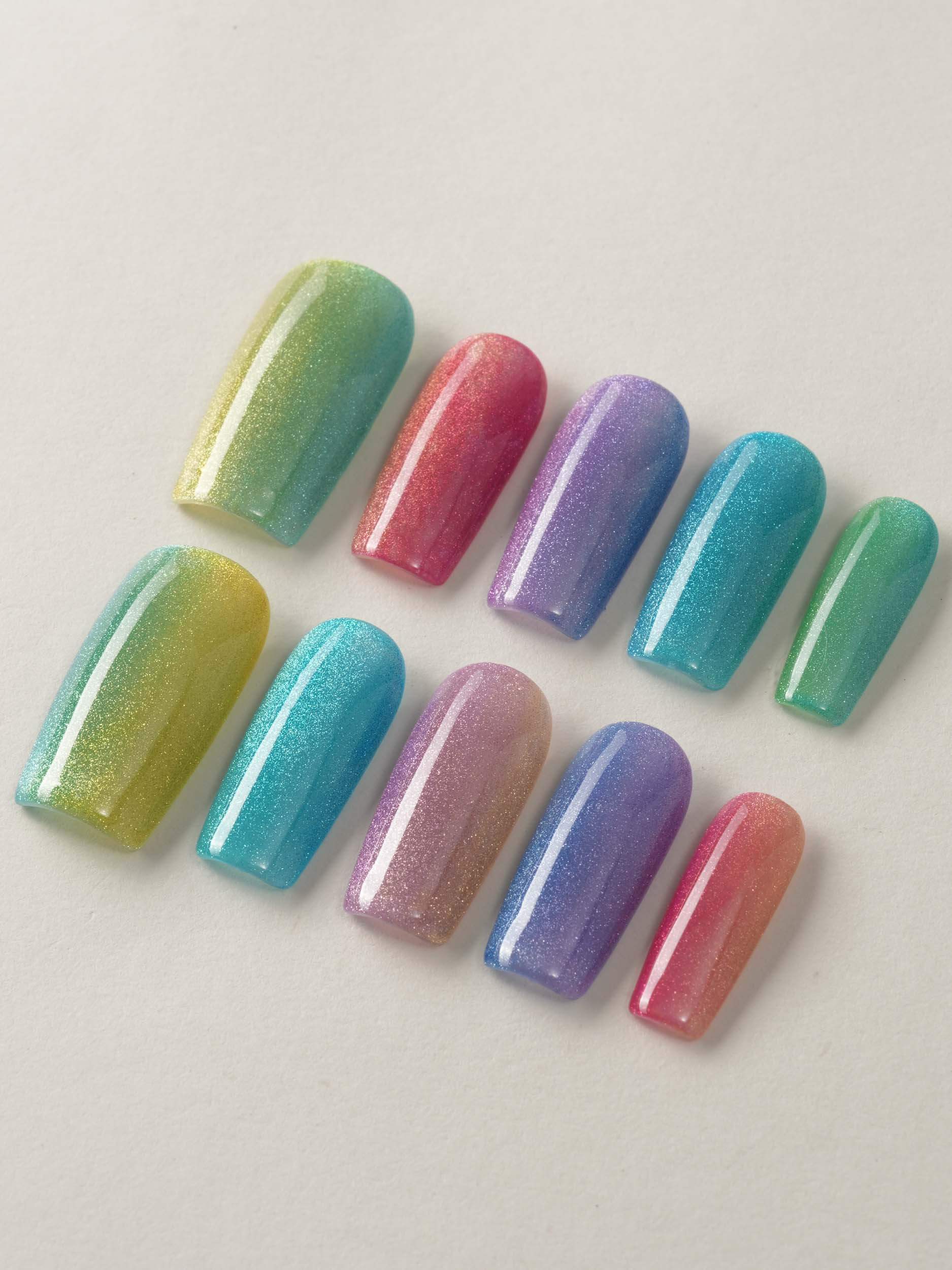 Colored Stone - Layla E (Co - Creator) 🏆 - Joyeenails - CE052 - XS / Medium Square