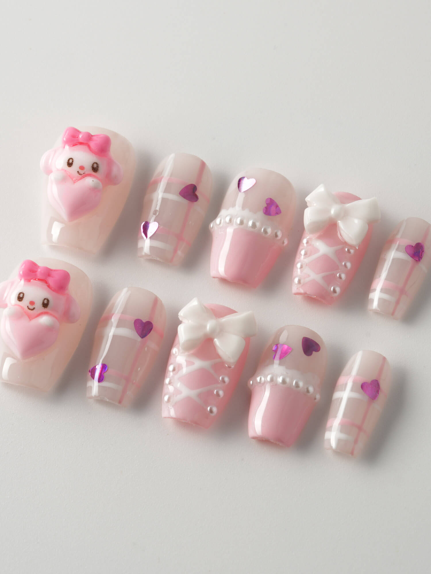 Cutest Melody - Joyeenails - AN040 - XS / Short Coffin