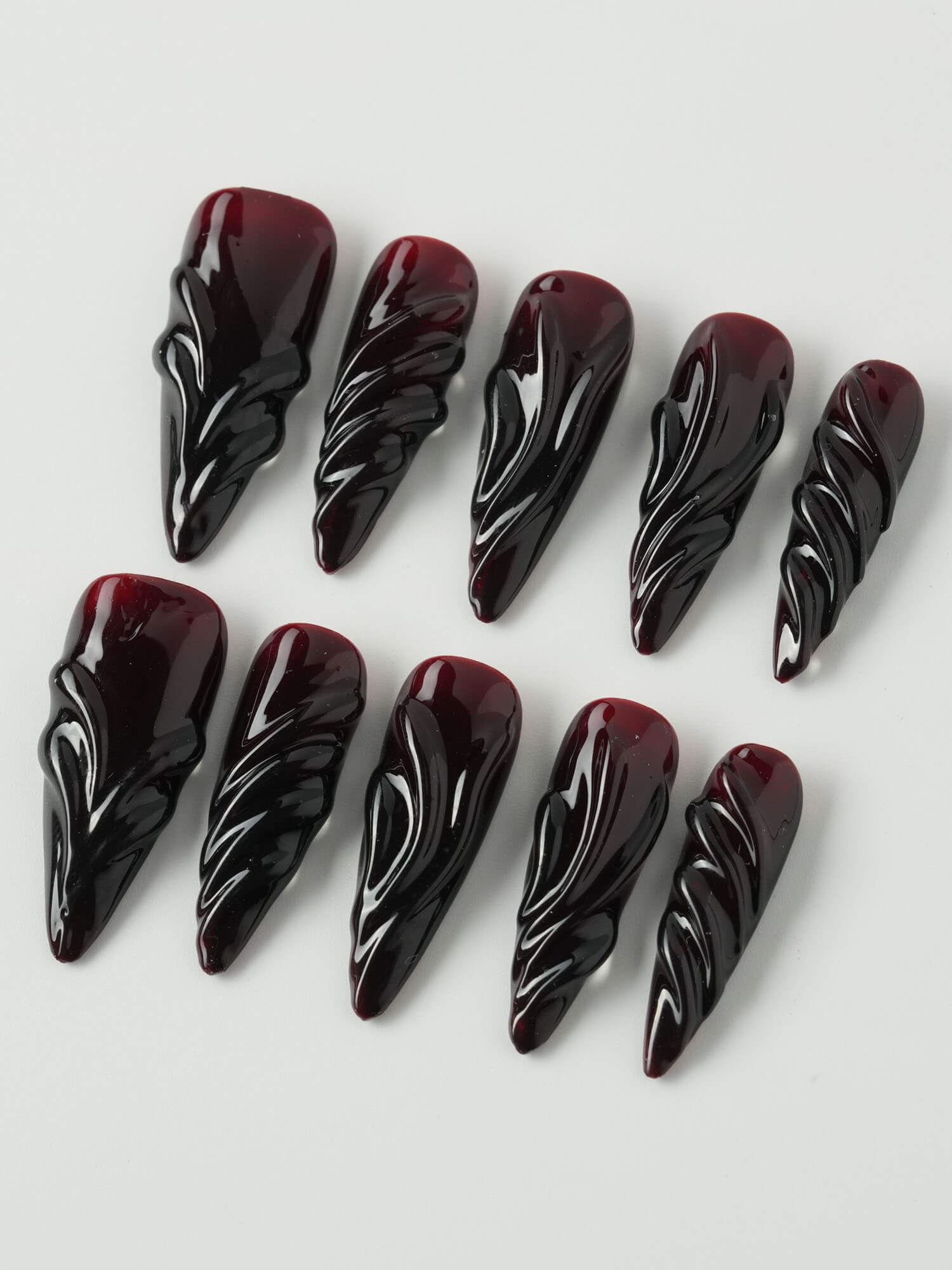 Ghoul Glam - Joyeenails - HW026 - XS / Long Stiletto