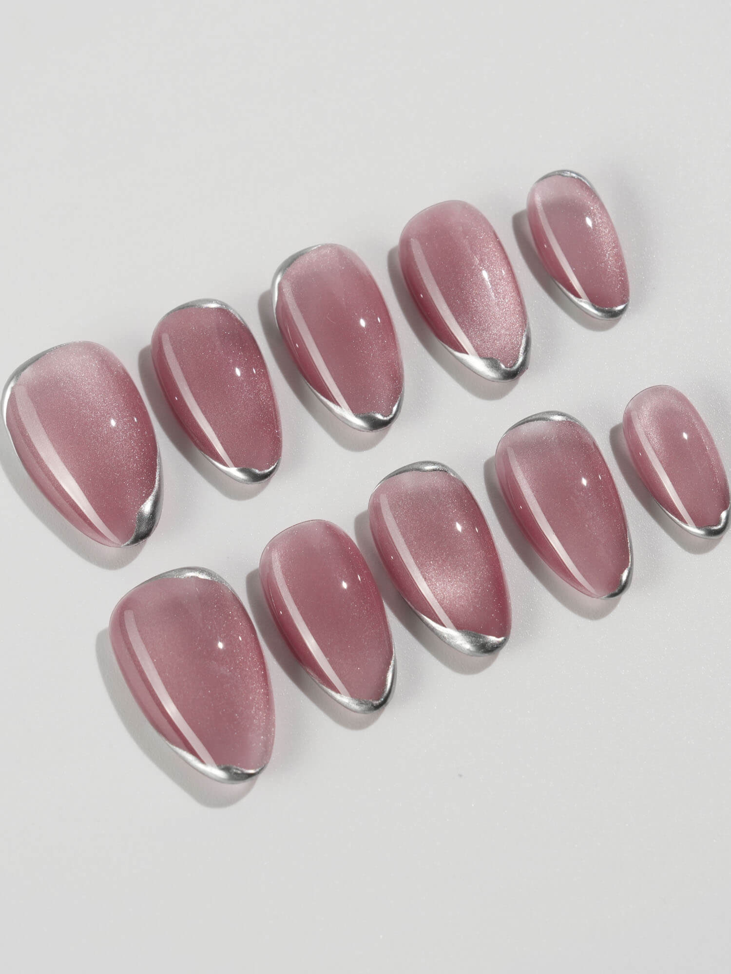 Glowing Stone - Joyeenails - CE070 - XS / Extra Short Almond