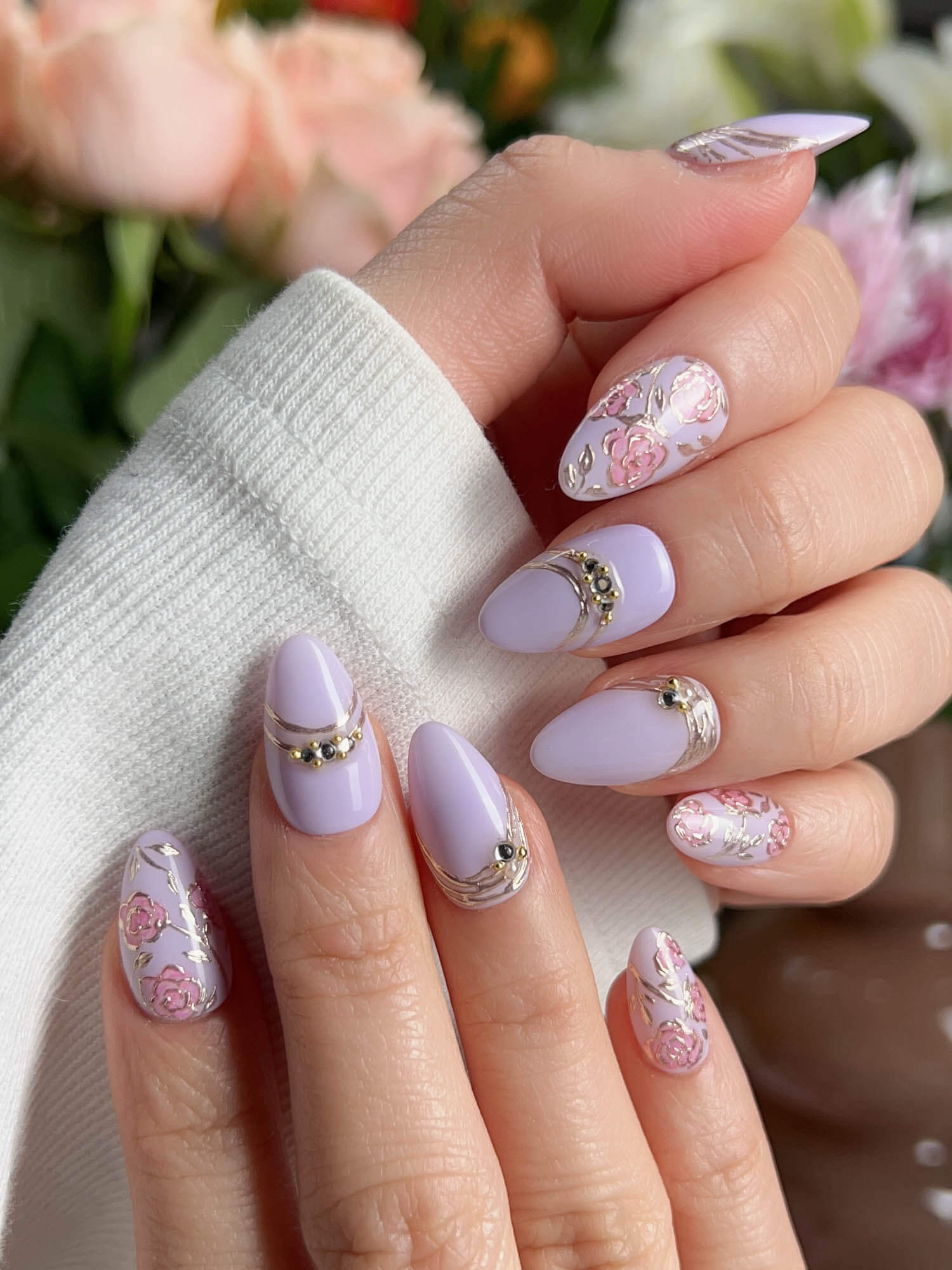 Lavender Rose - Joyeenails - SP007