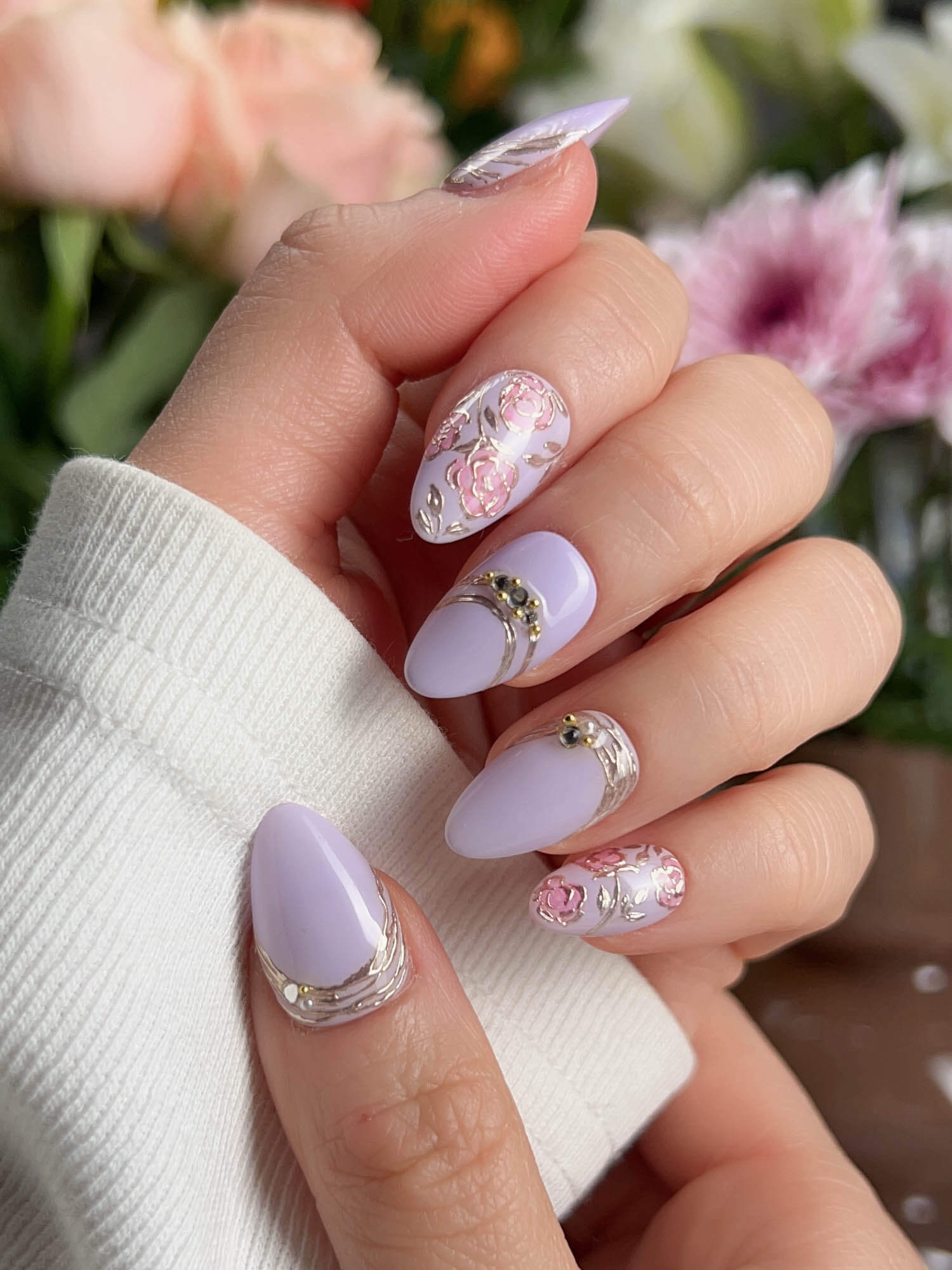 Lavender Rose - Joyeenails - SP007