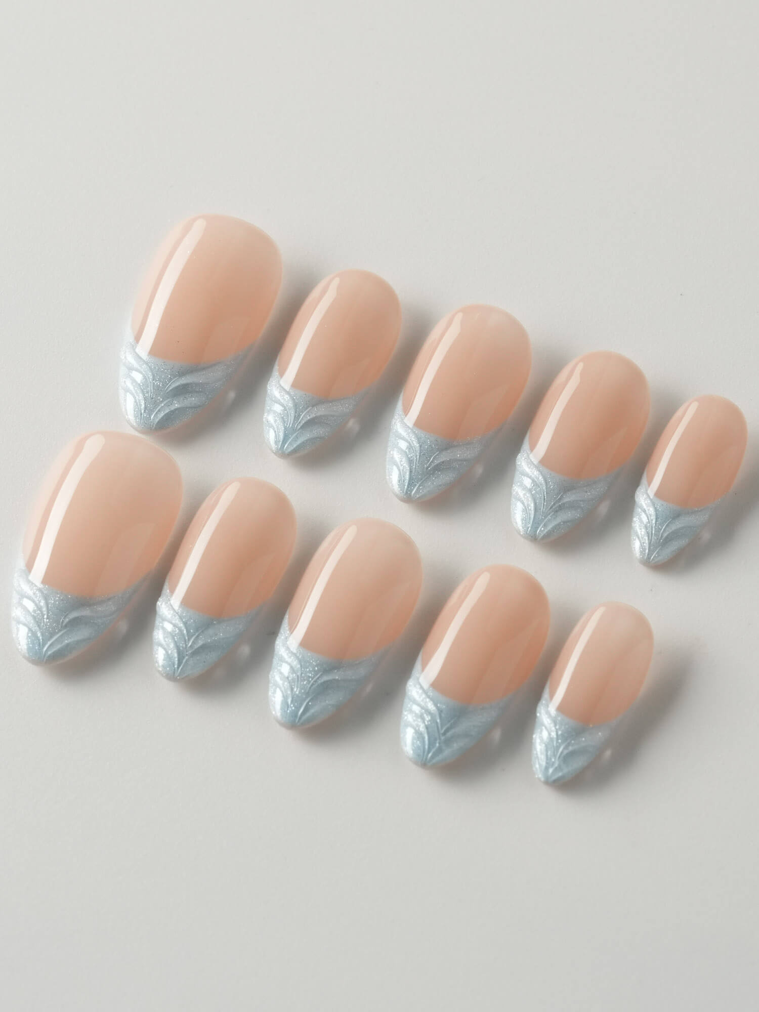 Sea Salt - Quinn C (Co - Creator) 🔮 - Joyeenails - FT015 - XS / Short Almond