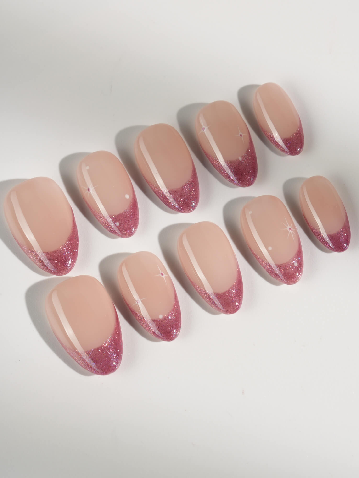 Soft Glow - Joyeenails - FT047 - XS / Extra Short Almond