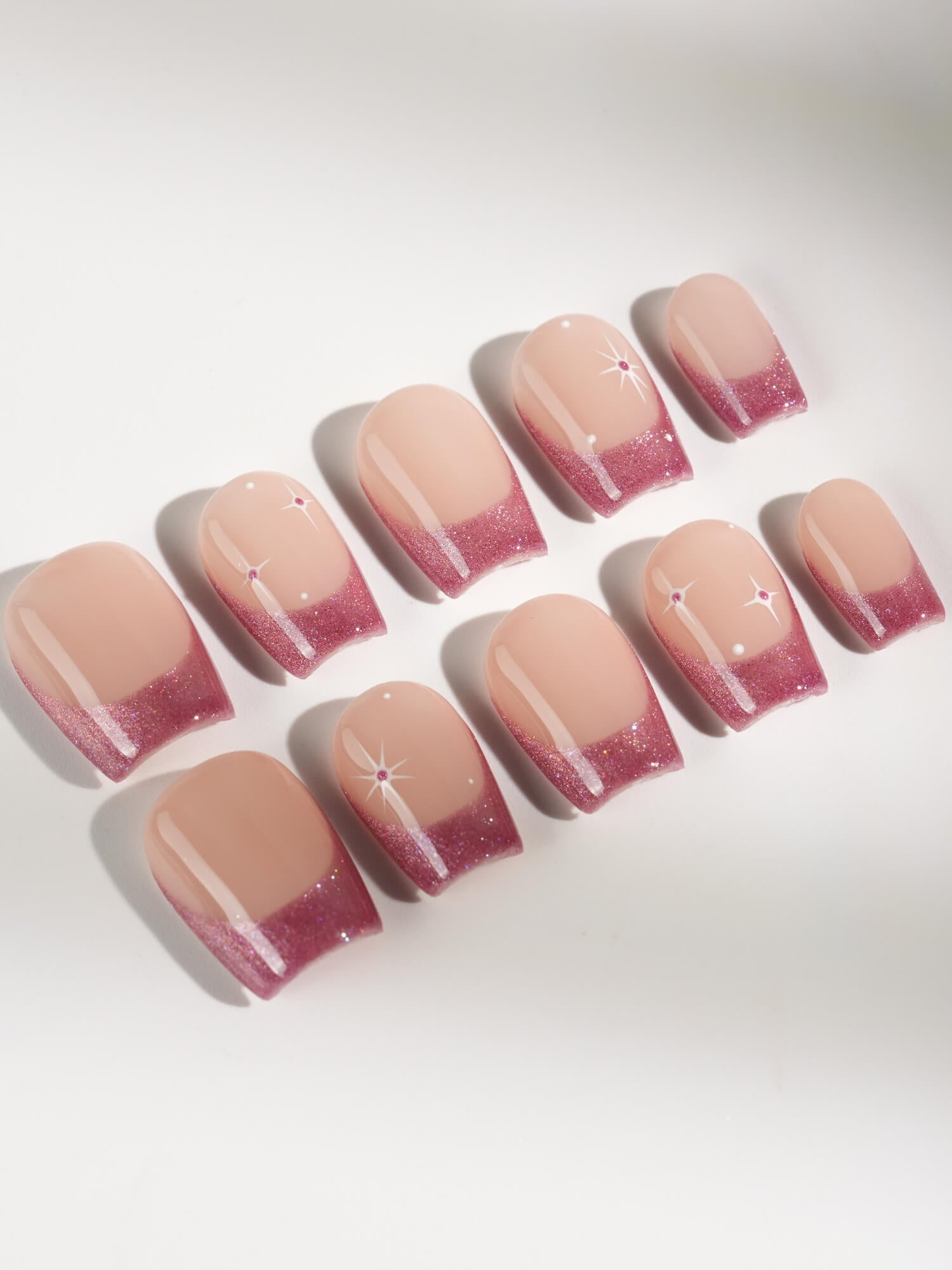 Soft Glow - Joyeenails - FT047 - XS / Extra Short Coffin