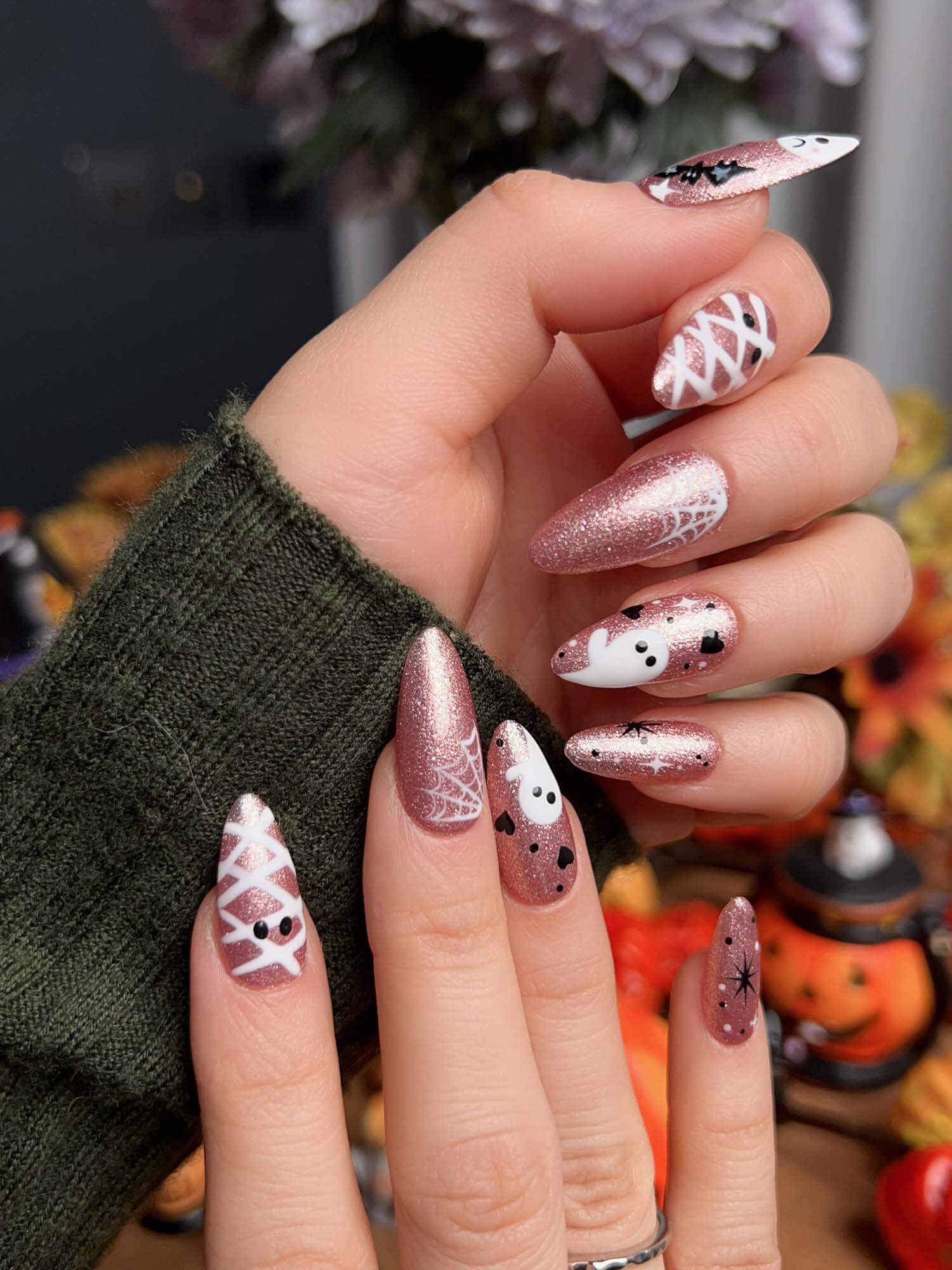 Spooky Nails Tiny Ghost Bundle - Joyeenails - BD002