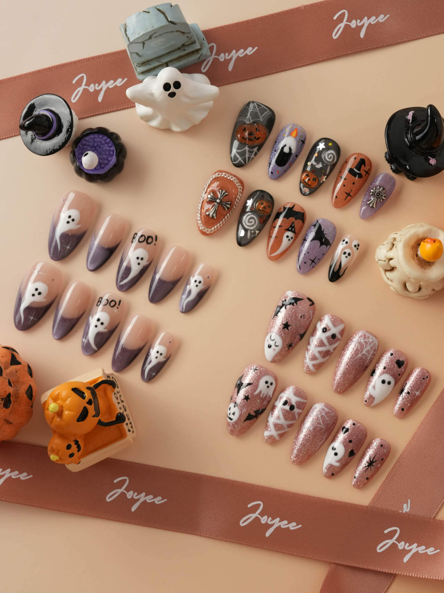 Spooky Nails Tiny Ghost Bundle - Joyeenails - BD002