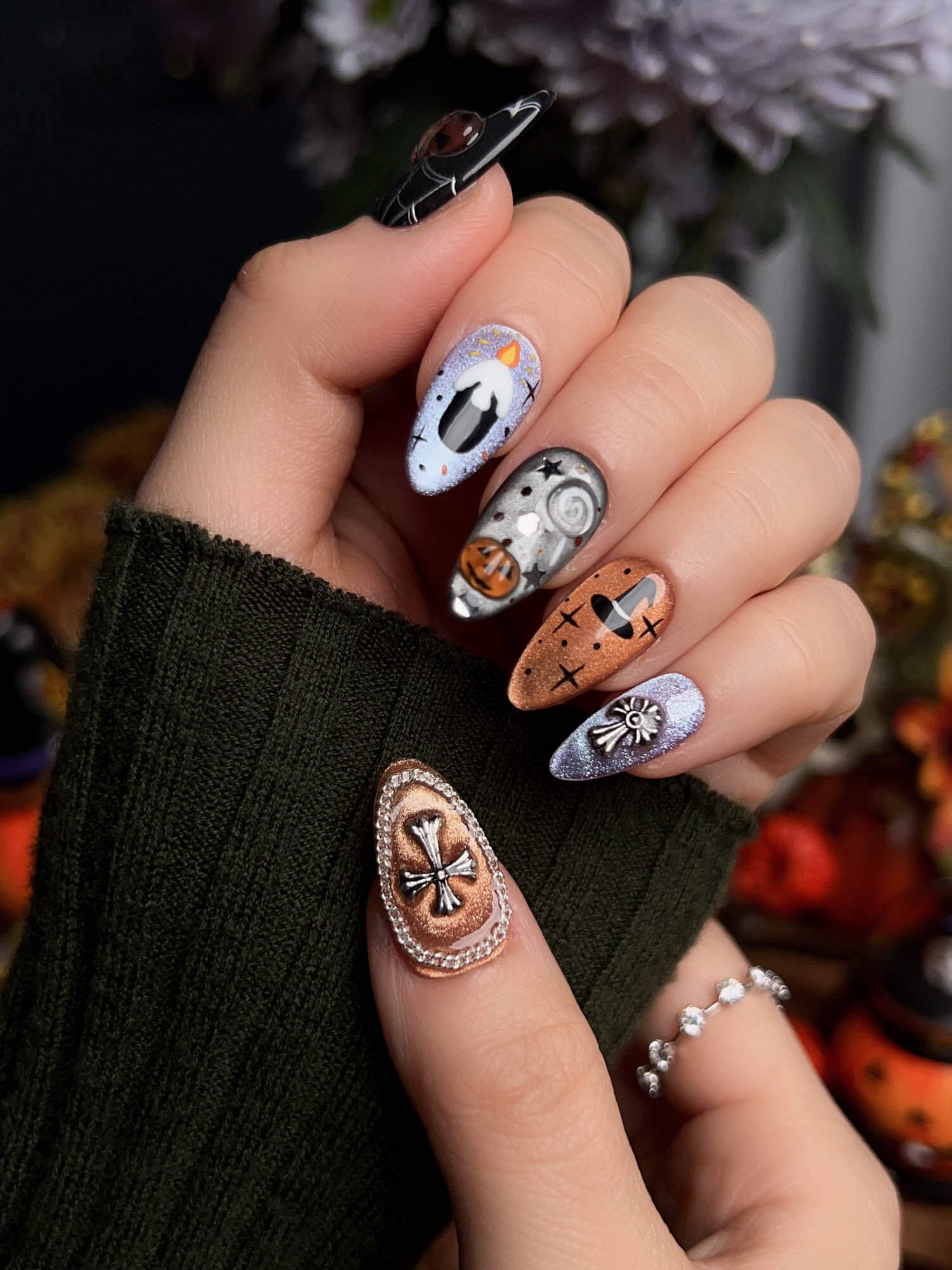 Spooky Nails Tiny Ghost Bundle - Joyeenails - BD002