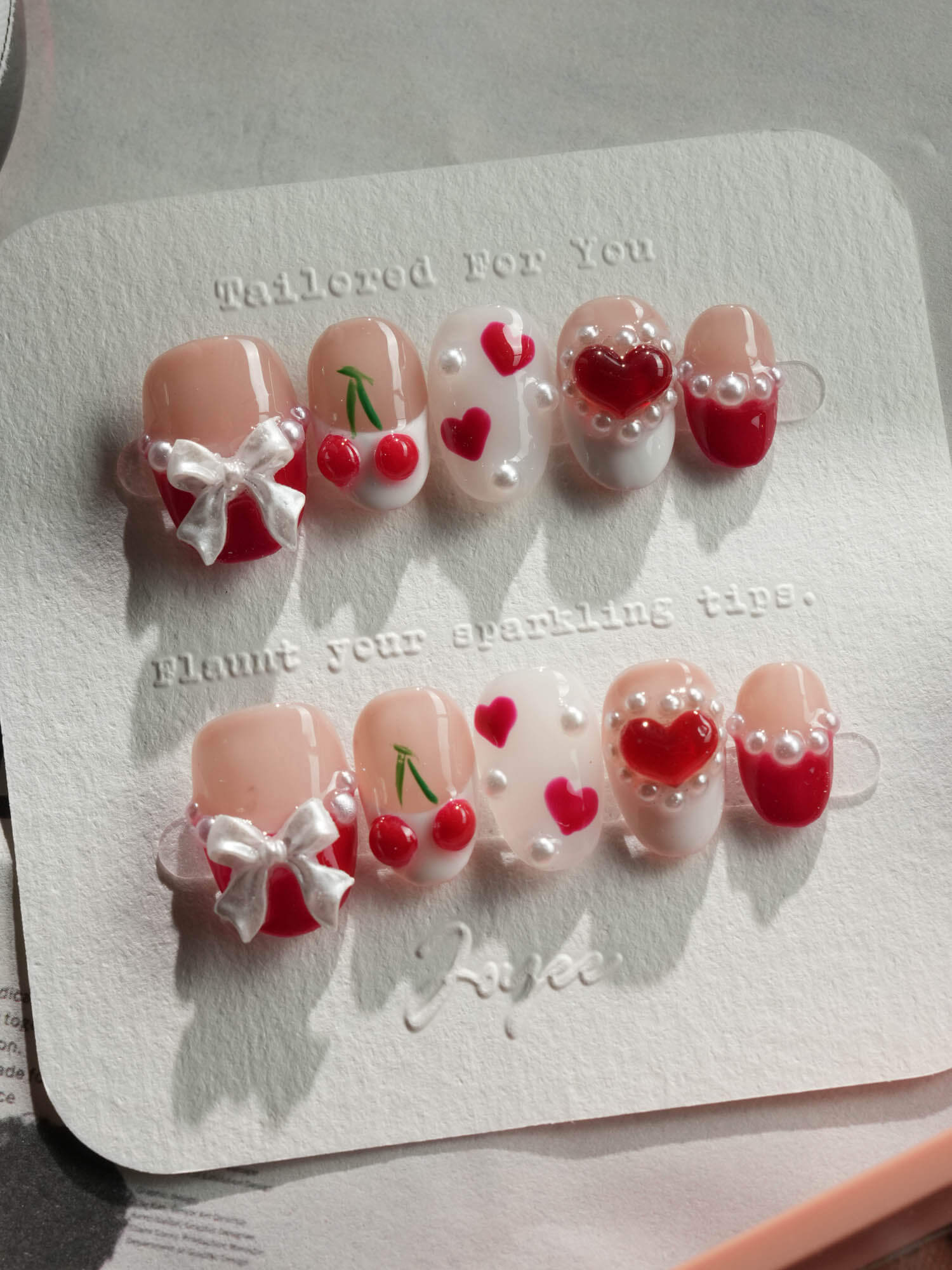 Sweetie Gift - Joyeenails - XM033 - XS / Extra Short Oval