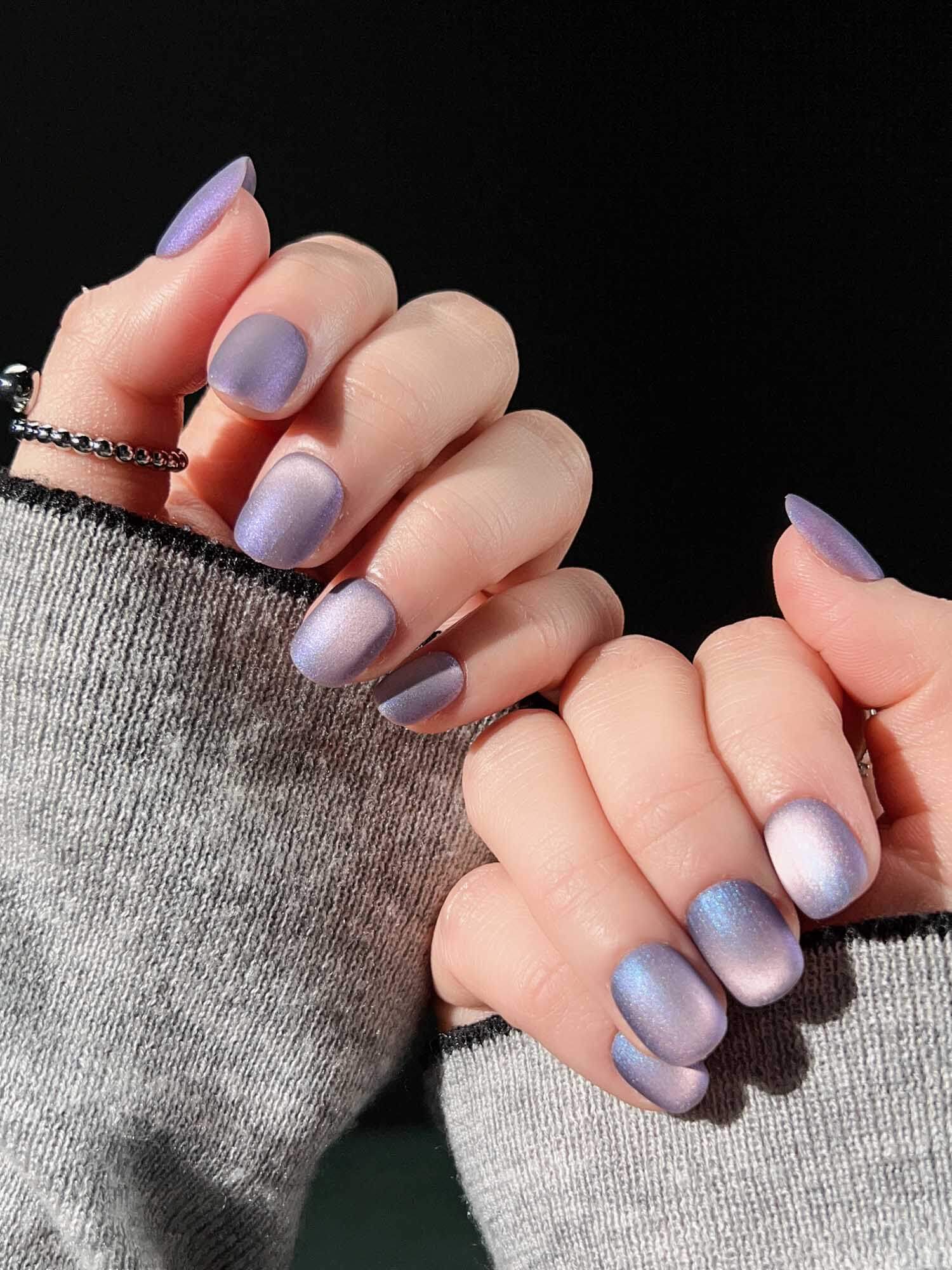 Velvet Matte Nails - Fae Purple - Joyeenails - CE076