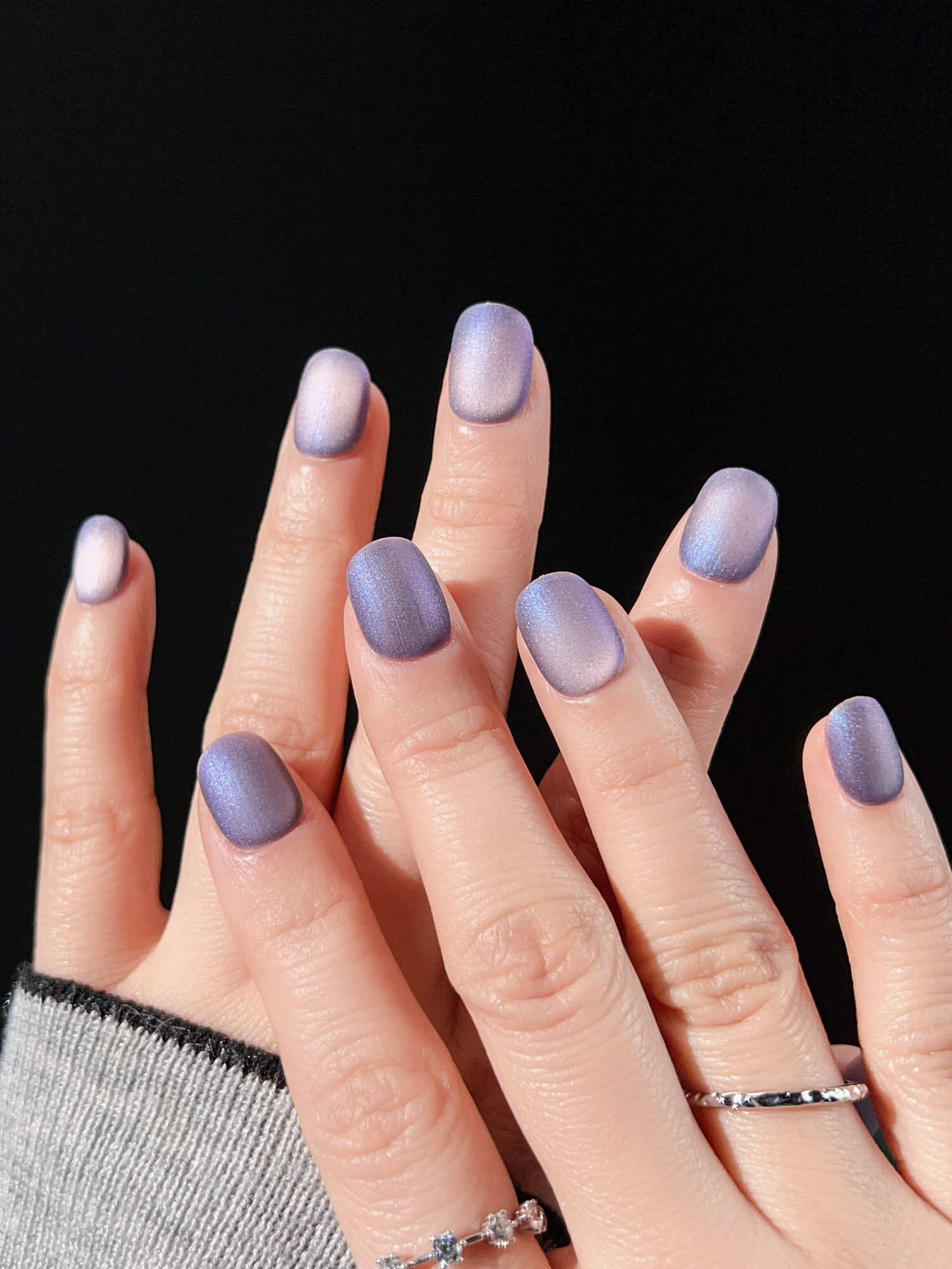 Velvet Matte Nails - Fae Purple - Joyeenails - CE076