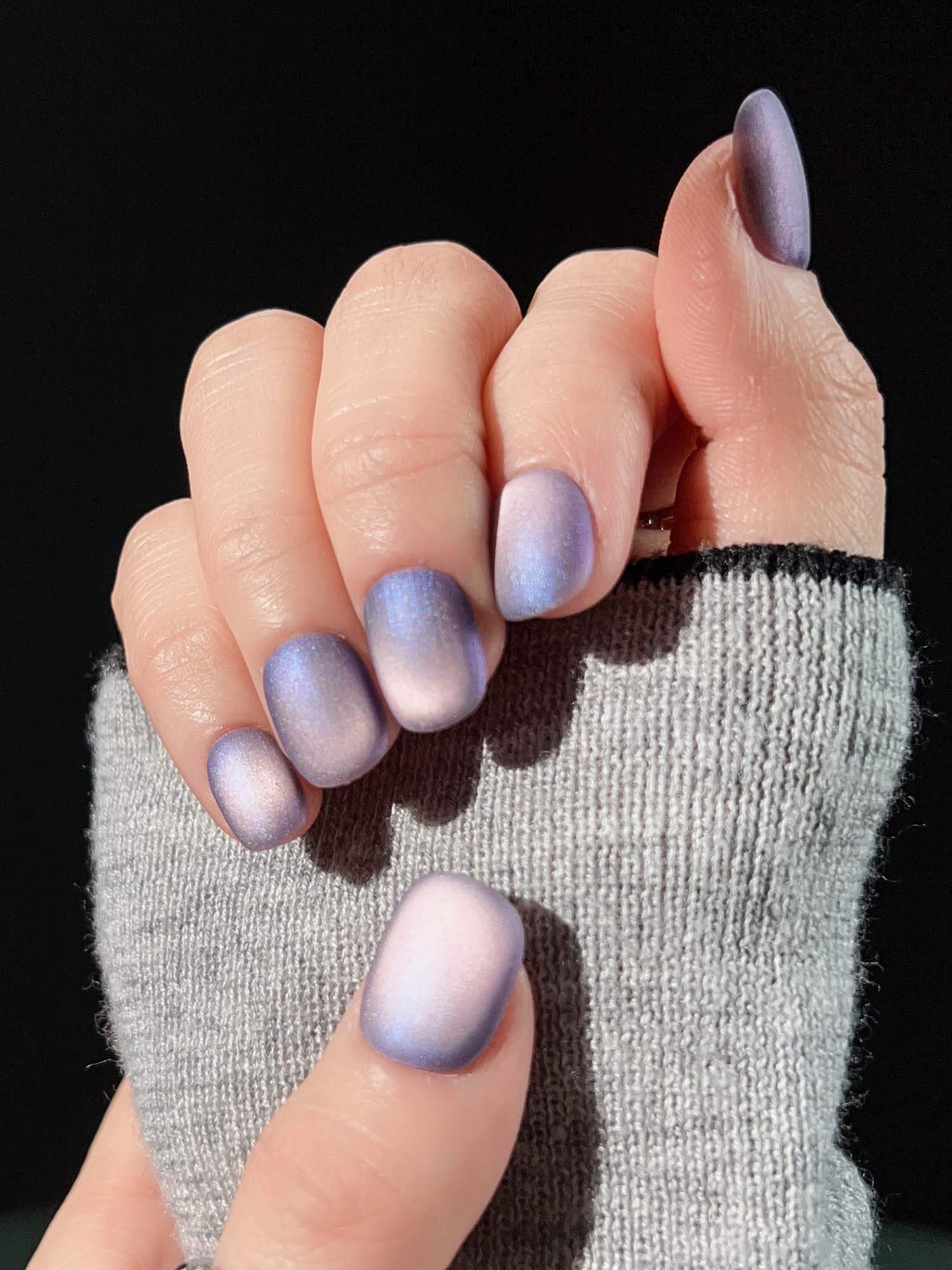 Velvet Matte Nails - Fae Purple - Joyeenails - CE076