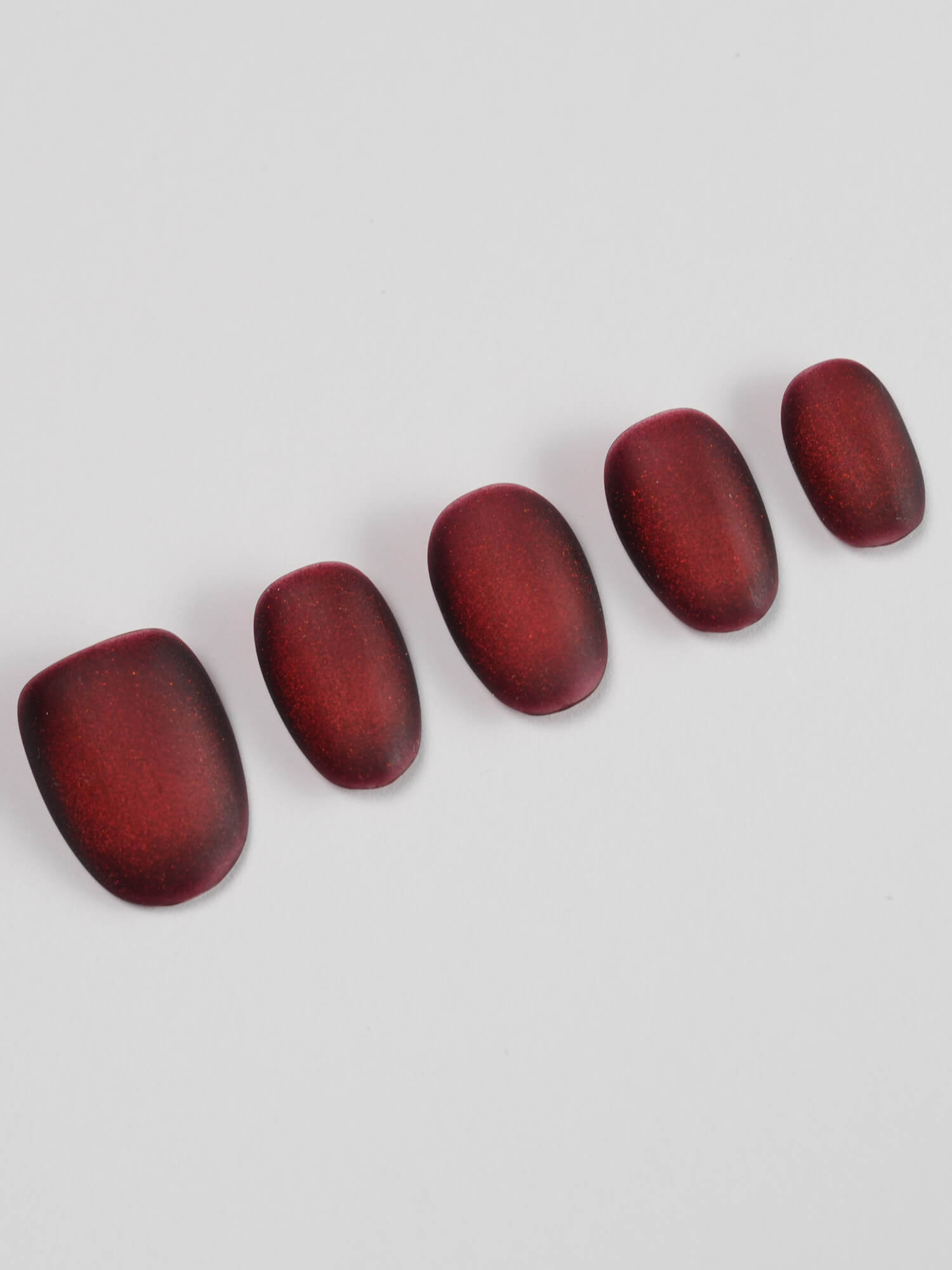 Velvet Matte Nails - Red Velvet - Joyeenails - CE079